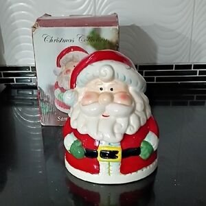 Boscovs Collectible Santa Clause Cookie Jar 1998